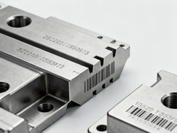 Industrial laser marking on metal components